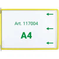 Tarifold 20 tarifold Sichttafeln mit 5 Aufsteckreitern DIN A4