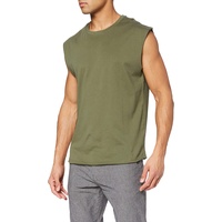 URBAN CLASSICS Open Edge Sleeveless Tee ärmelloses T-Shirt für