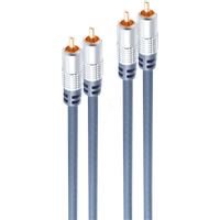 ShiverPeaks sp-PROFESSIONAL Audio-Kabel 3 m 2 x RCA Blau