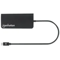 Manhattan USB -C 3.2 Gen 1-Adapter,HDMI,USB,USB-C-PDSD (USB-C, 5 Ports),