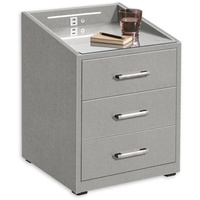 Ed exciting design Nachtkonsole Moon mit LED-Beleuchtung und USB-Anschluss