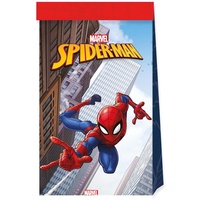 Procos Mitgebsel Tüten Spiderman Crime Fighter