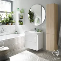 Burgbad Iveo Hochschrank, 1 Tür,