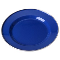 Gräwe Kinderteller emailliert 20 cm blau