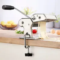Gravidus Edelstahl Nudelmaschine silber