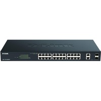 D-Link DGS-1100-26MPV2/E 24 Port 10/100/1000Mbps Gigabit Switch