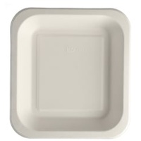Papstar 50 Siegelschalen, Zuckerrohr 1400 ml, 4,2 cm x