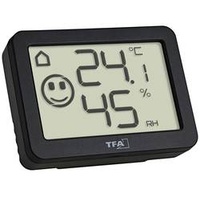TFA Dostmann Thermo-/Hygrometer Schwarz