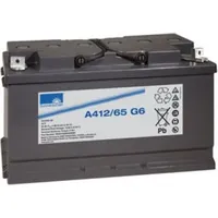 Exide Sonnenschein Dryfit A412/65 G6 Blei Akku mit M6