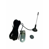 ELDAT ACC-ANT50-03-21P Koax-Außenantenne für Klemmenanschluß mit Magnetfuss Koaxanschluss Montagewinkel
