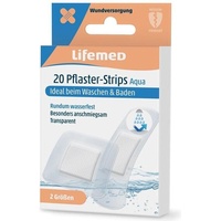 Lifemed Aqua 20 Stück, transparent schwarz