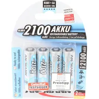 Ansmann maxE NiMH-Akku Mignon 2100mAh 4er-Blister