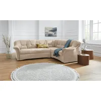 Domo Collection Ecksofa »Sarafina«, wahlweise mit Bettfunktion, optional mit