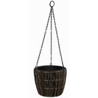 Trendline Polyrattan Hängeampel Ø 22 x 18 cm