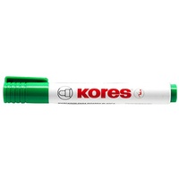 KORES M20855 Whiteboard/Flipchart Marker, Keilspitze, grün