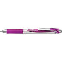 Pentel EnerGel BL77 Gelschreiber magenta/silber 0,35 mm, Schreibfarbe: pink,