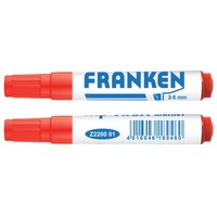 Franken Flipchart Marker, Strichstärke: 2-6 mm, rot