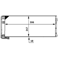 Mahle AC 669 000P A/C-Kondensator PREMIUM LINE