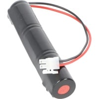 AccuCell Notleuchtenakku NiCd 3,6V 1800mAh L1x3 Sub-C mit 200mm