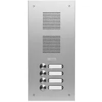 Grothe TS 787 1-4 Türsprechanlage Außeneinheit Silber