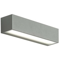 ARCCHIO LED-Außenwandlampe Lengo, 25 cm, grau, down, CCT