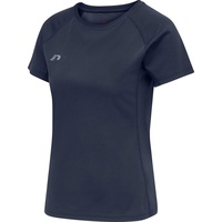 New Line Core Laufshirt kurzarm Damen black iris XS