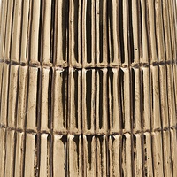 Beliani Dekovase QANAWAT goldene dekorative Vase (1 x)