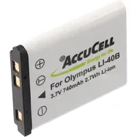 AccuCell Akku passend für Fuji Fujifilm NP-45 Akku, Sony