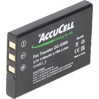 AccuCell Akku passend für Aiptek Pocket DV T 200