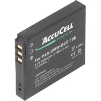 AccuCell Akku passend für Panasonic CGA-S008, DMW-BCE10