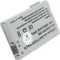 AccuCell Akku passend für Canon DC230 Camcorder, 850mAh