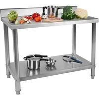Royal Catering Edelstahl-Arbeitstisch - ECO - 120 x 60
