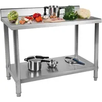 Royal Catering Edelstahl-Arbeitstisch ECO 120 x 60 cm 250