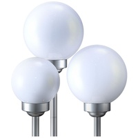 ETC Shop 3er Set LED Solar Steck Deko Leuchte
