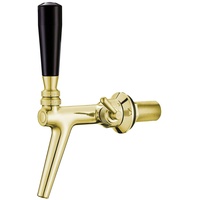 Ich-zapfe Kompensatorhahn aus Chromnickelstahl mit Edelstahl-Kompensator, goldfarben