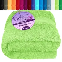 Lashuma Linz Badetuch 100 x 200 cm grün