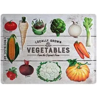 Nostalgic-Art Blechschild, Mehrfarbig, Metall, Rechteckig, 40x30x0.2 cm Dekoration, Skulpturen