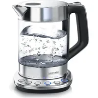 Arendo Wasserkocher 1,5 l Schwarz