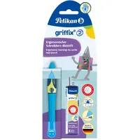 Pelikan Griffix Bleistift für Rechtshänder, Neon Fresh Blue