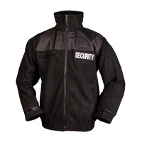 Mil-Tec Security Fleecejacke schwarz, M