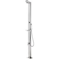 VidaXL Gartendusche 220 cm edelstahl