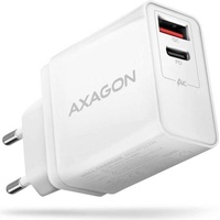 AXAGON ACU-PQ22W QC3.0 + USB-C PD Wall Charger weiß