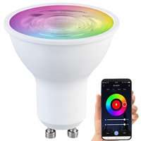 Luminea Home Control LED-Spot GU10, RGB-CCT, 4,8W (ersetzt 35W),