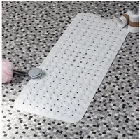 WITEN&NOCK - Badewannenmatte 100 x 40 cm Weiß Duschmatte