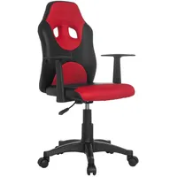 MID.YOU Jugenddrehstuhl Kid Racer ca.54x90-100x48cm Rot,Schwarz