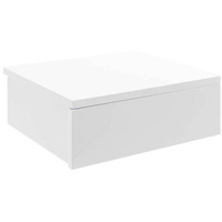 MID.YOU Nachtschrank Actona Avignon, Weiß, Holzwerkstoff, 1 Schubladen, 37x13x32