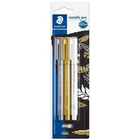 Staedtler metallic pen 8323 gold/silber/weiß (8323-S BK3)