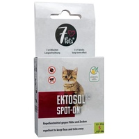 7Pets Ektosol EC Spot-On für Katzen 3x0,7 ml Tropfen