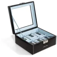 FRIEDRICH23 Uhrenbox Bond 6 Uhren schwarz