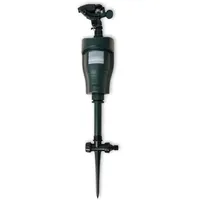 VidaXL Wasserstrahl-Tiervertreiber mit PIR-Sensor Dunkelgrün